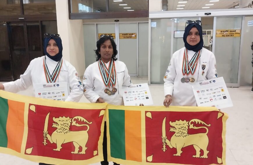 26 වැනි Expo Culinaire ජාත්‍යන්තර සූපවේදී තරගාවලියෙන් ශ්‍රී ලංකාවට පදක්කම් රැසක්