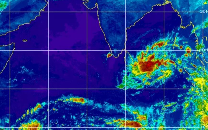 නිරිතදිග මෝසම සක්‍රීය වීමෙන් අදත් ගිගුරුම් සහිත වැසි.