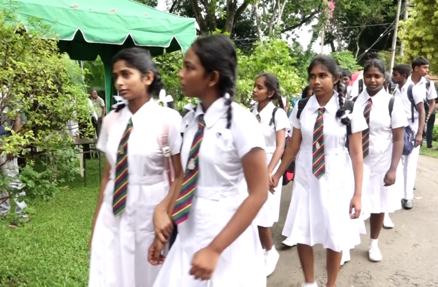 දහම් පාසල් අවසාන විභාගය හා සාමාන්‍ය පෙළ සෞන්දර්ය ප්‍රායෝගික පරීක්ෂණ  එකම දිනක යෙදුණු සිසුන්ට විශේෂ පණිවිඩයක්