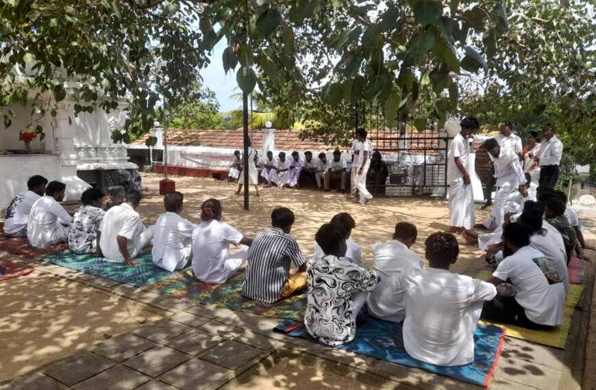 මත් උවදුරට ගොදුරු වූ තරුණයන් යහමගට ගැනීමේ වැඩසටහනක්