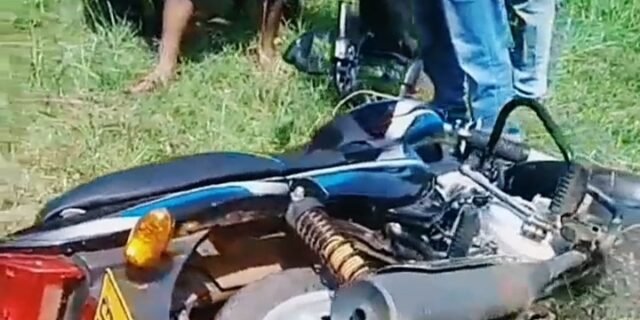 ටිපර්රියක් යතුරුපැදියක ගැටීම් යතුරුපැදිකරු මියයයි