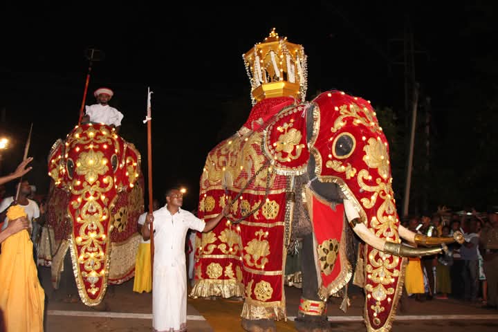 විචිත්‍රවත් මිහින්තලේ මිහිඳු මහ පෙරහැර  වීථි සංචාරය කෙරේ.